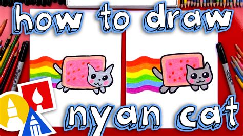 Want to draw that cute poptart cat that spreads happiness throughout the universe? How To Draw The Nyan Cat