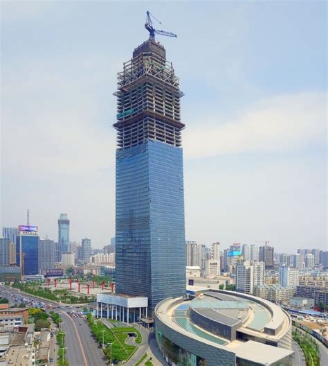 A smaller adjacent tower is currently under construction and will be connected to by a bridge. Gallery of The World's 10 Tallest New Buildings of 2015 - 20