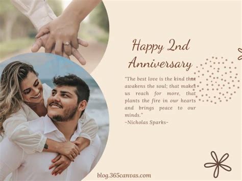 30 Heartfelt 2nd Years Wedding Anniversary Quotes Wishes