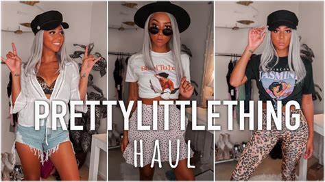 Prettylittlething Haul 2019 Instagram Baddie Outfits For Summer Youtube
