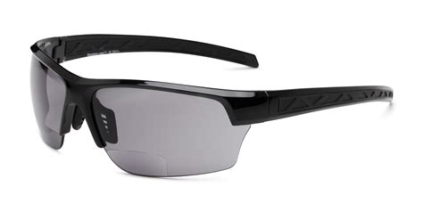 Sporty Semi Rimless Bifocal Safety Reading Sunglasses ®