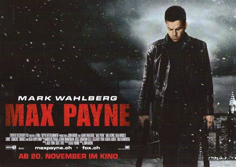 Max Payne 2008 Poster