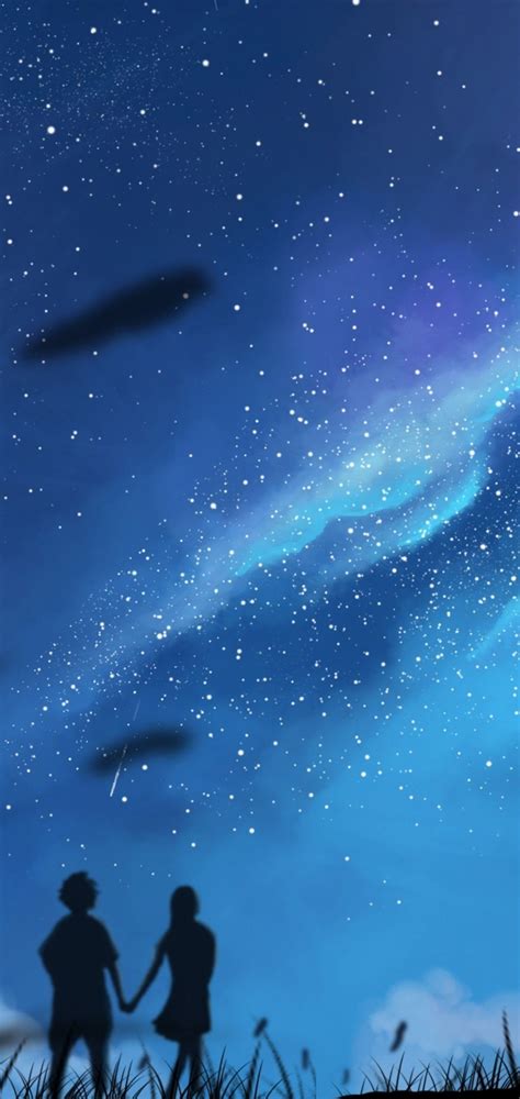 Galaxy Stars Anime Wallpapers Wallpaper Cave