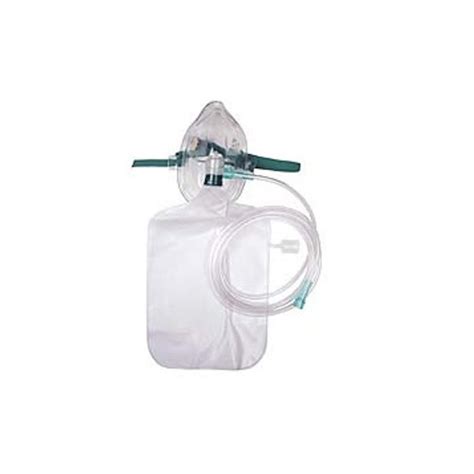 Adult High Concentration Oxygen Mask With 21m7 Feet Tubing