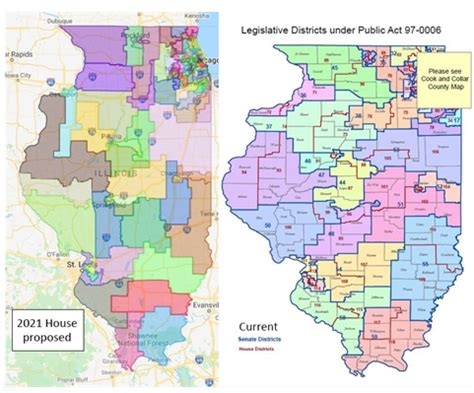 New Legislative And Congressional Maps For Illinois Wvik Quad Cities Npr