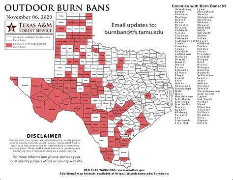 Texas Wet Counties Map