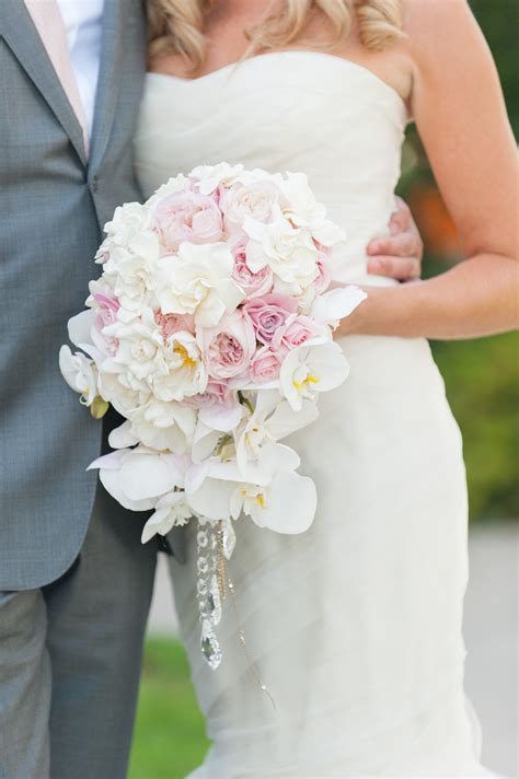 Pink and white wedding bouquet. pink bridal bouquet - Blush Botanicals | San Diego Florist ...