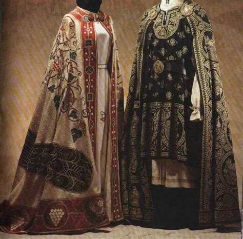 Byzantine Medieval Clothing Fashion Medieval Fashion