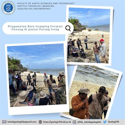 Program Studi Teknik Geologi Fakultas Ilmu Dan Teknologi Kebumian Day Ekskursi Regional