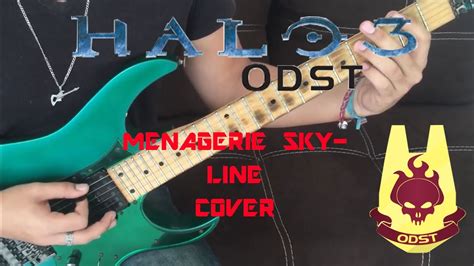 The Menagerie Skyline Halo Odst Guitar Cover Youtube