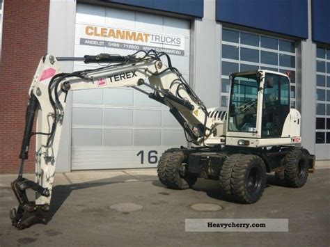 Terex Tw110 2007 Mobile Digger Construction Equipment Photo And Specs