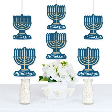 Big Dot Of Happiness Happy Hanukkah Menorah Decor Diy Chanukah Party