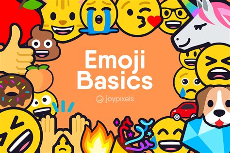 Basics Joypixels Flat Emoji Icons Outline Icons ~ Creative Market