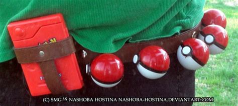 Pokeball Belt By Nashoba Hostina On Deviantart