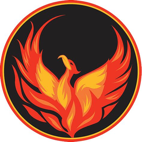 Phoenix Logo Legendary Creature Phoenix Png Download 612612 Free