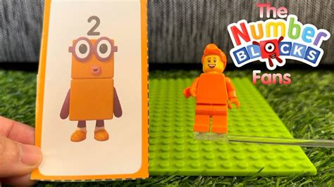 Numberblocks With Lego Mini Figures And Numberblobs Learn Colors And