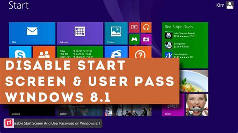 (if you forgot your own but it would not only delete the user account and password from your windows 8/8.1 computer, but also remove the apps and drives you install on. How to Disable Start Screen and User Password on Windows 8 ...