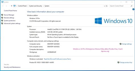 Windows 10 Pro X64 Incl Office 19041 264 Serial Key 100 Working