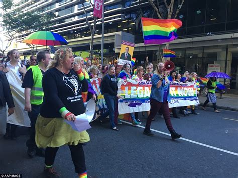 Malcolm Turnbull And Tony Abbott Wear Bright Colours