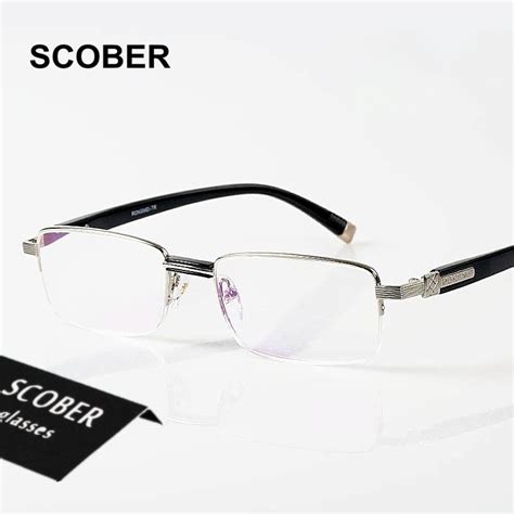 Scober Anti Radiation Tr90 Half Frame Reading Glasses Women Men Upscale