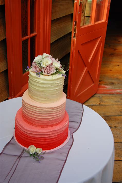 Ombre Wedding Cake 595 • Temptation Cakes Temptation Cakes