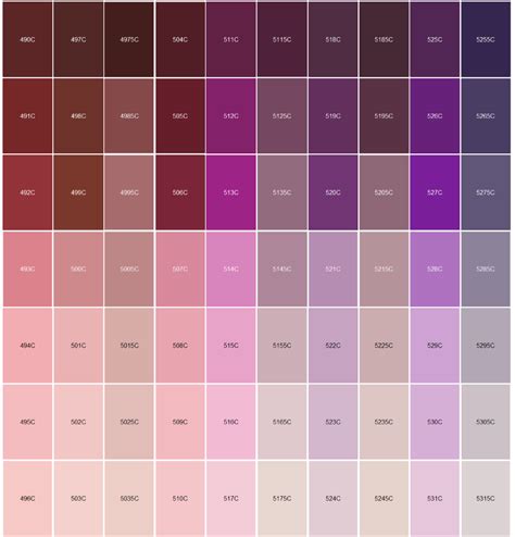 Pantone Colour Palettes Pantone Color Chart Color Palette Challenge Images