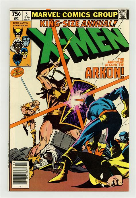 Uncanny X Men Annual 3 Fnvf 70 1979 Ebay