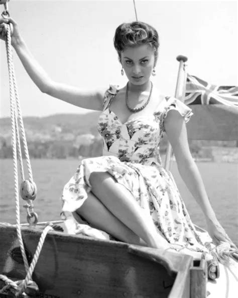 Sophia Loren Legendary Actress And Sex Symbol X Publicity Photo