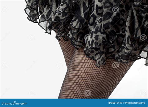 Woman Wearing Fishnet Stockings Stock Image Image Of Pattern Fetishes