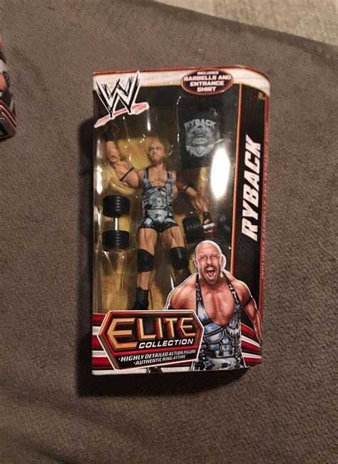 Elite Series 21 Ryback Figure Complete In Box Box Is In Good