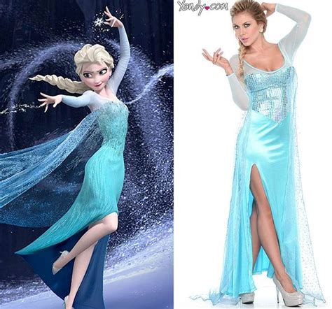 These Sexy Frozen Halloween Costumes Including Olaf Weird Us Out