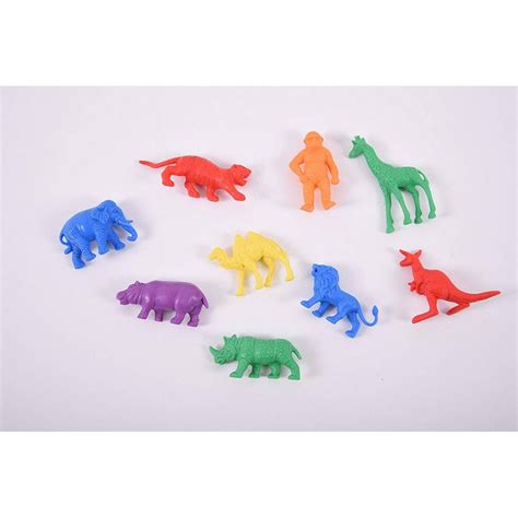 Wild Animals Counters Pack Of 120 Abc School Supplies