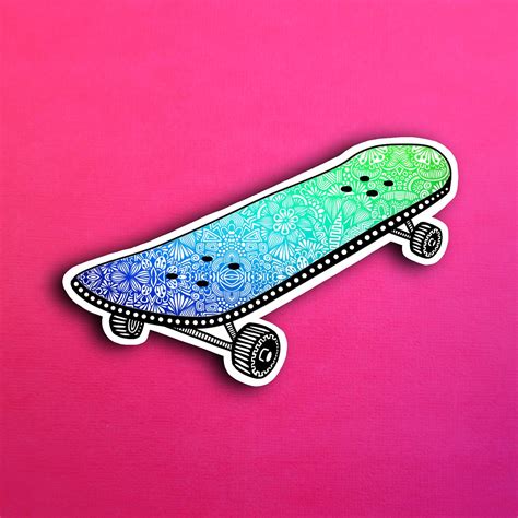 Skateboard Sticker Waterproof
