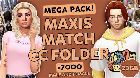 Sims 4 Cc Folder Maxis Matchmega Pack Maxis Match Comroupascabelos