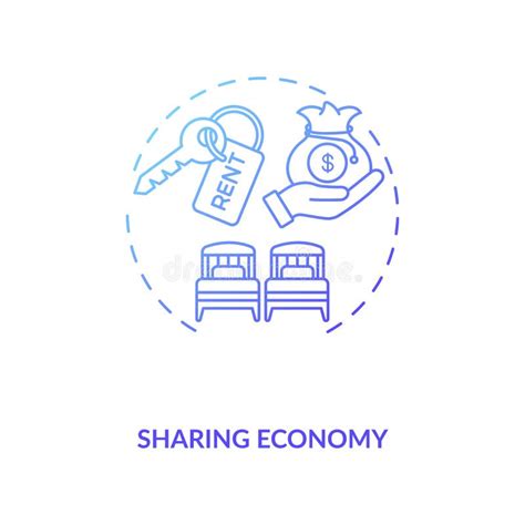 Sharing Economy Brochure Template Stock Vector Illustration Of Peer