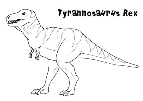 T Rex Coloring Pages Lovely Tyrannosaurus Rex Ausmalbild Malvorlage