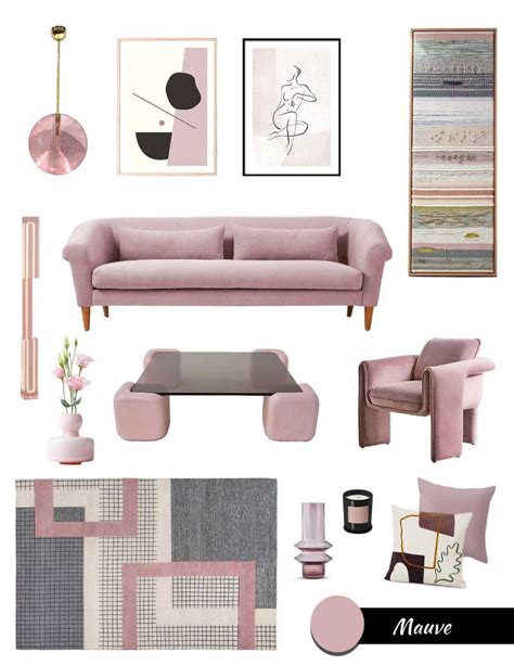 Decorating With Purple Mauve Furniture And Decor Color Trend Purple