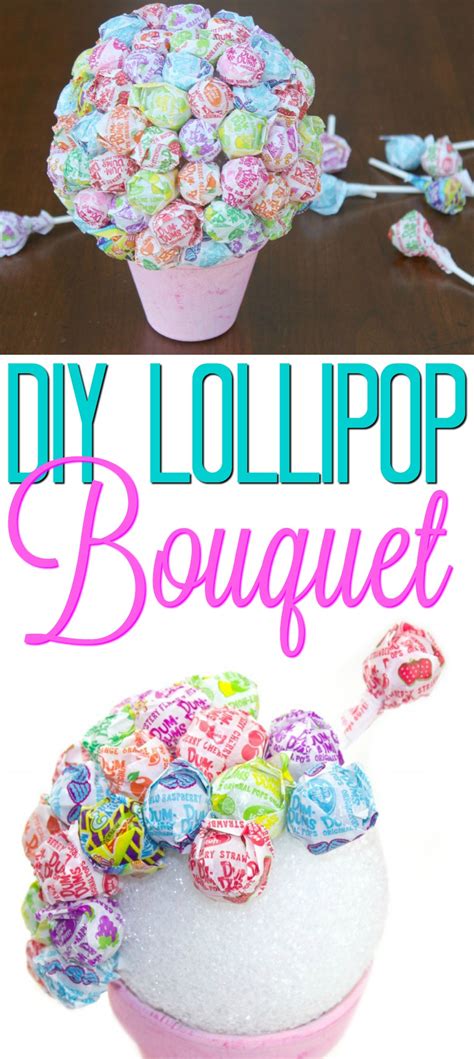 Diy Lollipop Bouquet A Little Craft In Your Day