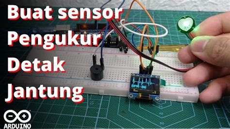 Buat Sensor Pengukur Detak Jantung Heart Rate Sensor Arduino