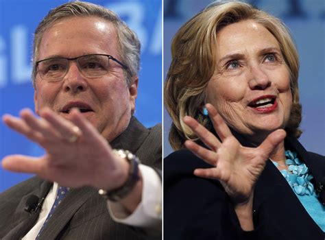 Jeb Bush Vs Hillary Clinton The Power Dynamics Of The Two First