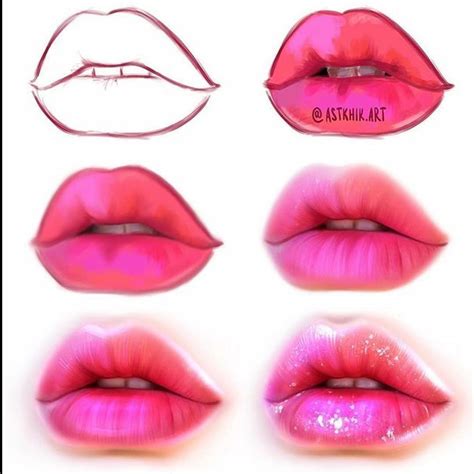 Lippencil Drawing Tutorial Drawings Lips Drawing