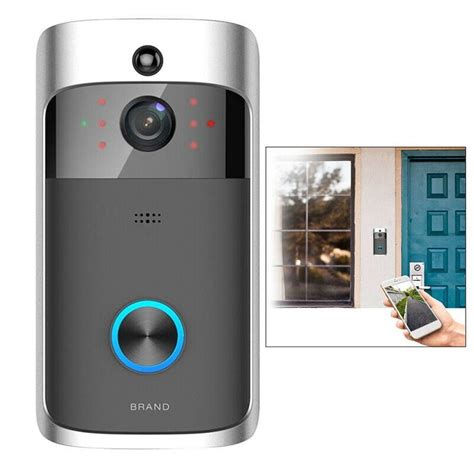 Wireless Wifi Video Doorbell Smart Phone Door Ring Intercom Security