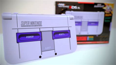 Hands On New Nintendo 3ds Xl Super Nes Edition Youtube