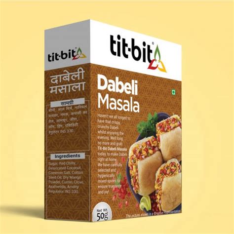 Dabeli Masala At Best Price In Navi Mumbai Tit Bit Foods India