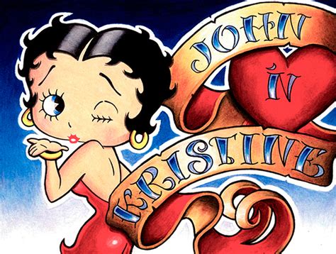 Tattoo Design Betty Boop By Badfish1111 On Deviantart