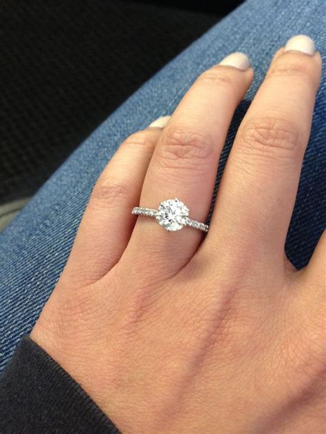 And what happens to the engagement ring once you're married? Jamesallen rings | Wedding ring finger, Engagement rings ...