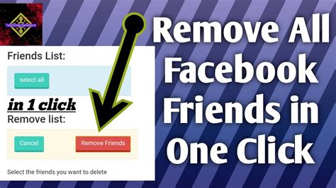 How To Unfriend All Facebook Friends In One Click Remove All Fb