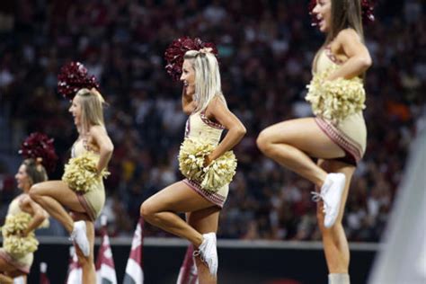 florida state cheerleader s revealing photos cause controversy quick fast news