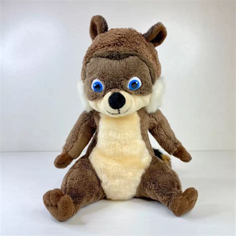 Official Dreamworks 2006 Over The Hedge Rj Racoon Plush Toy Soft