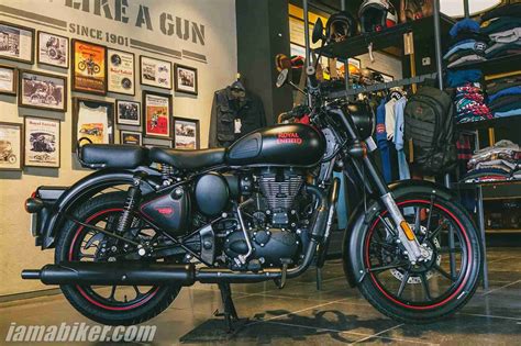 Bs6 Royal Enfield Classic 350 Stealth Black With Alloys Iamabiker